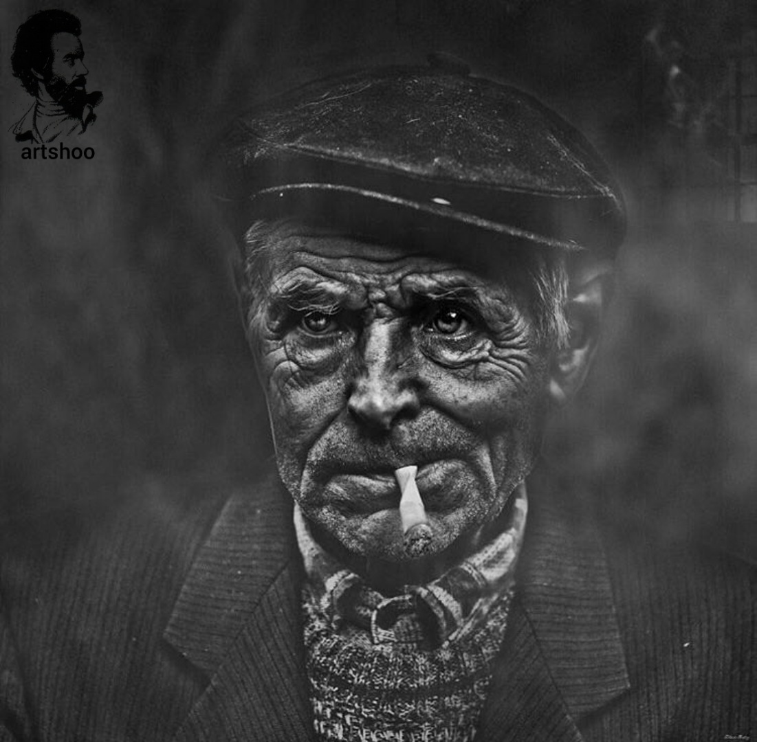 مدل پرتره سیاه قلم